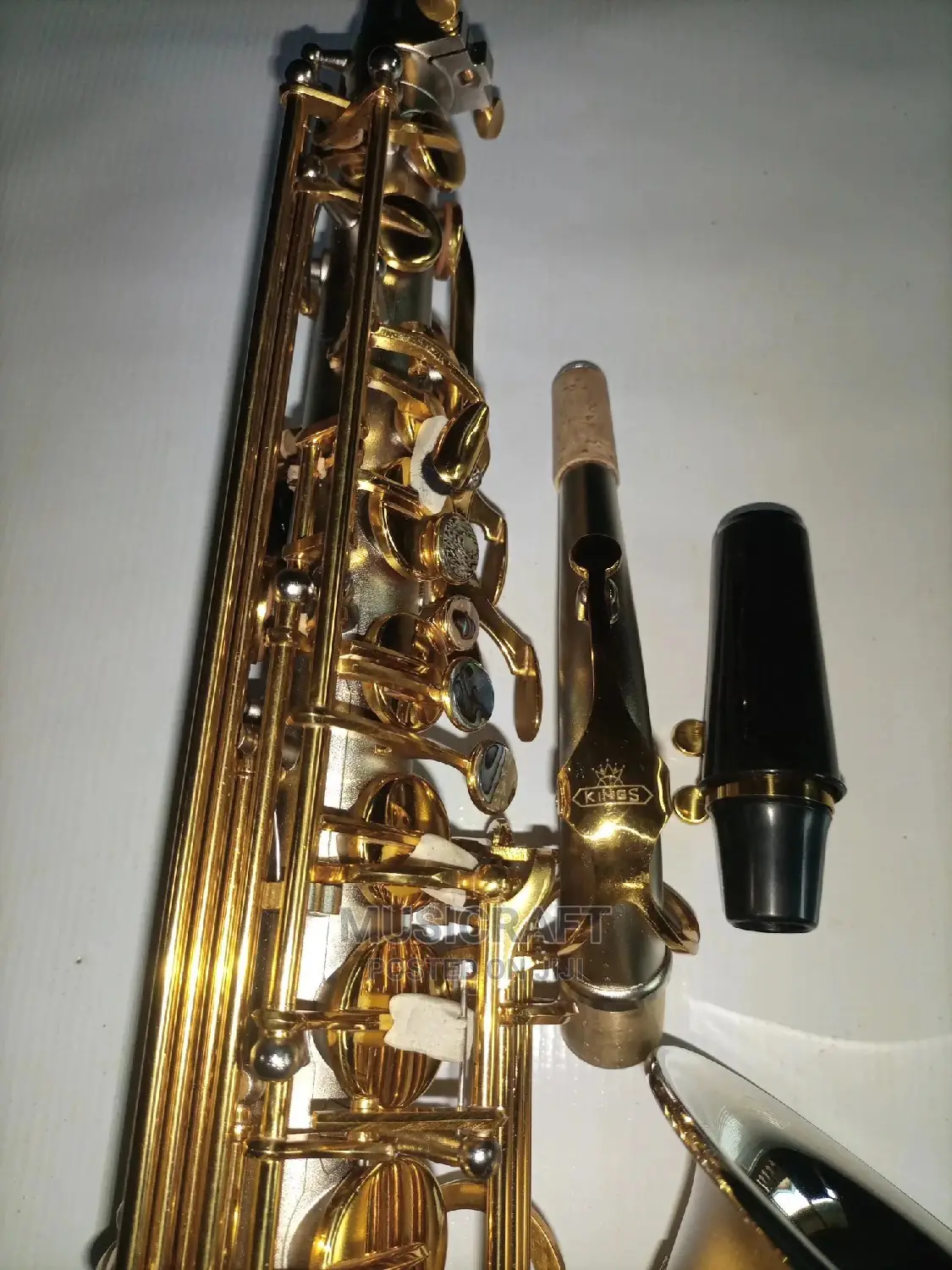 The Kings Professional Alto Saxophone (Gold Silver Plated)