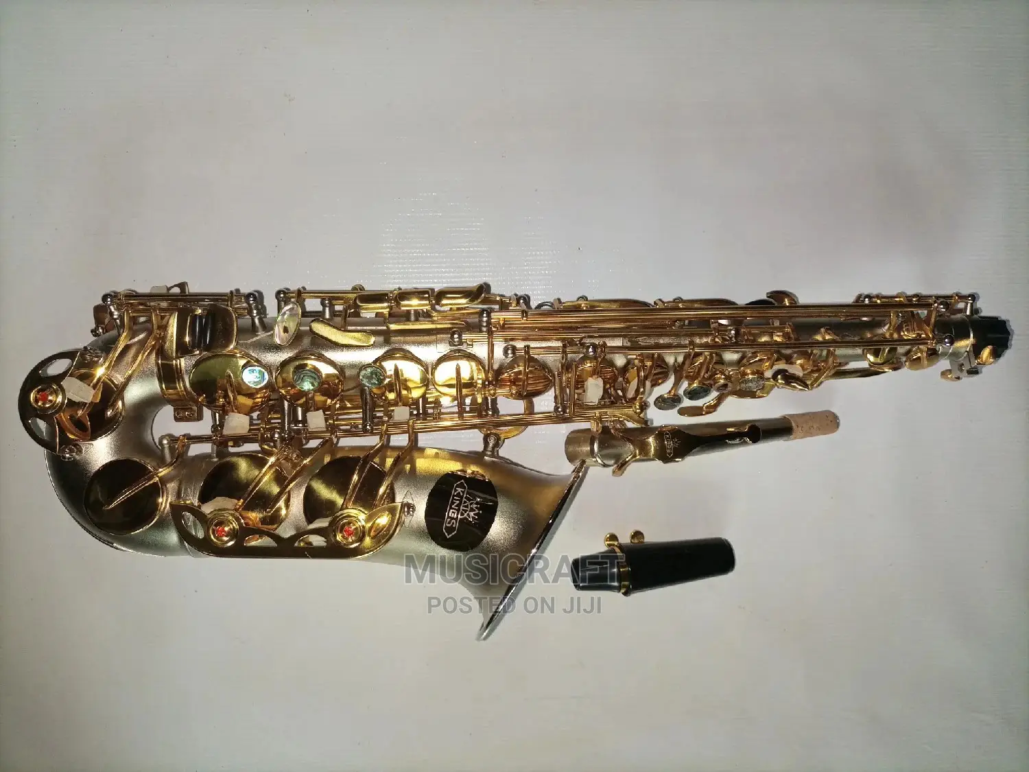 The Kings Professional Alto Saxophone (Gold Silver Plated)