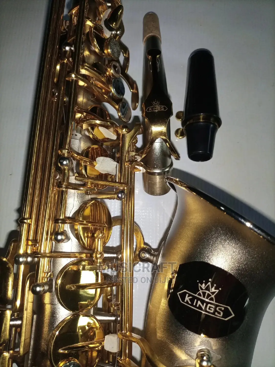 The Kings Professional Alto Saxophone (Gold Silver Plated)