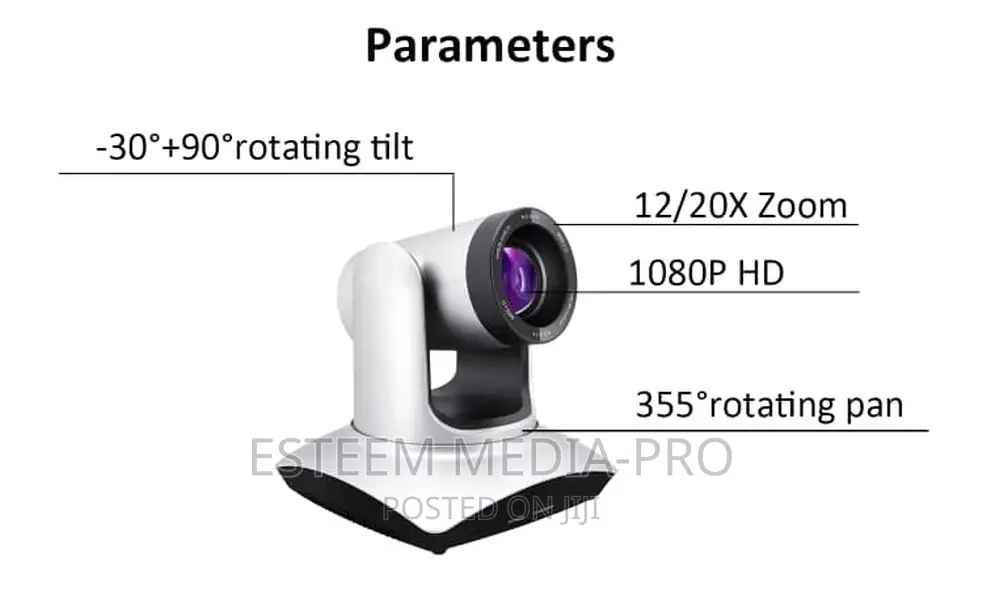 PTZ Camera 12x 3g-Sdi Hdmi Video Conferencing Streaming