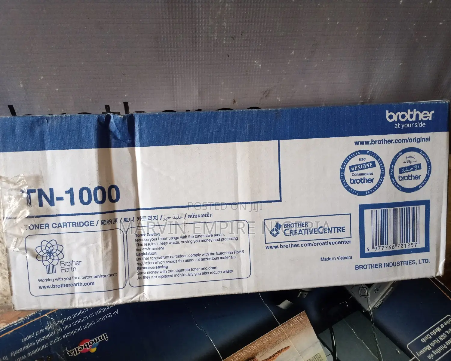 Brother Tn-1000 Toner Cartridge