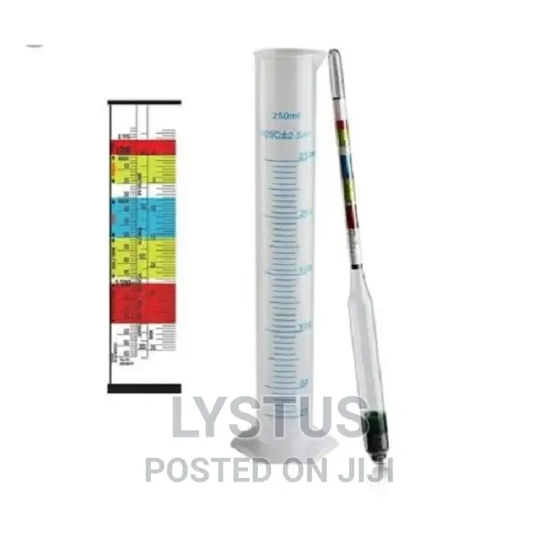 0.700 - 1.000g/Cm3 Diesel Specific Density Hydrometer With 5