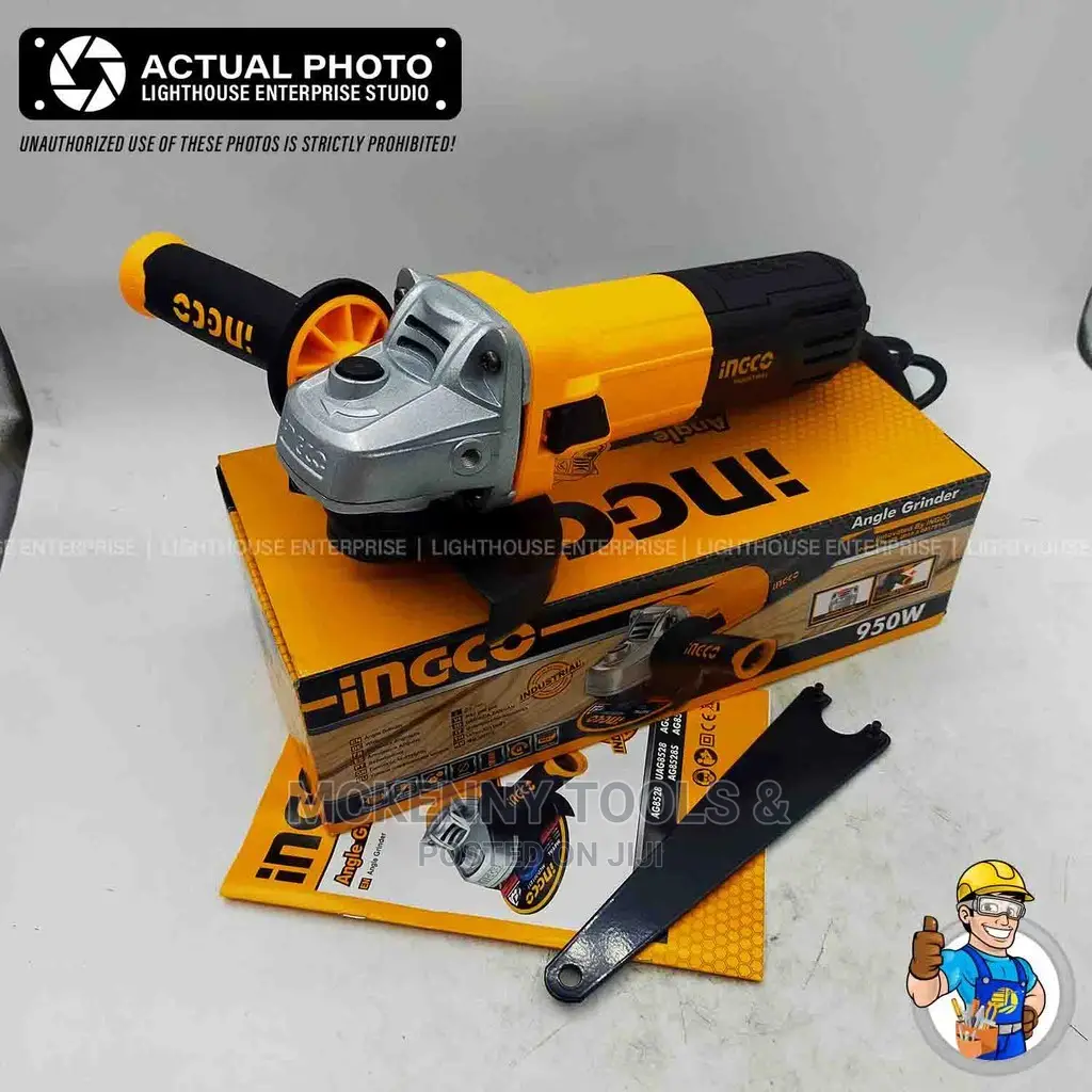 INGCO Industrial 950W Angle Grinder (AG8528