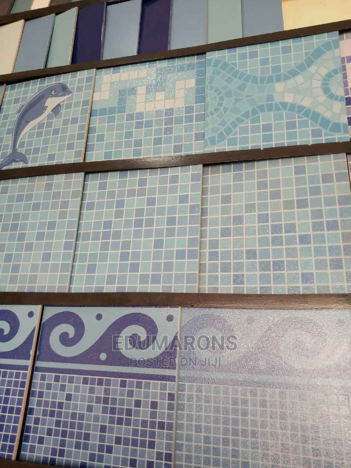 Porcelain and Mosaic Swimming Pool Tiles