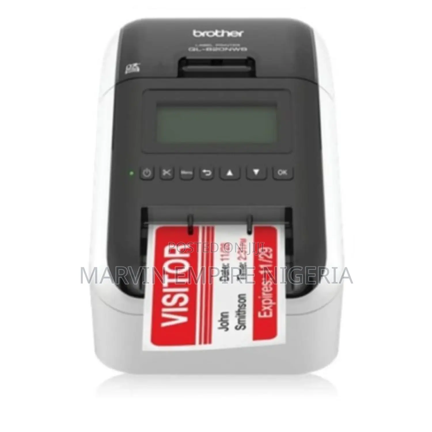 Brother Ql 820nwb Label Printer With Multiple Connectivity