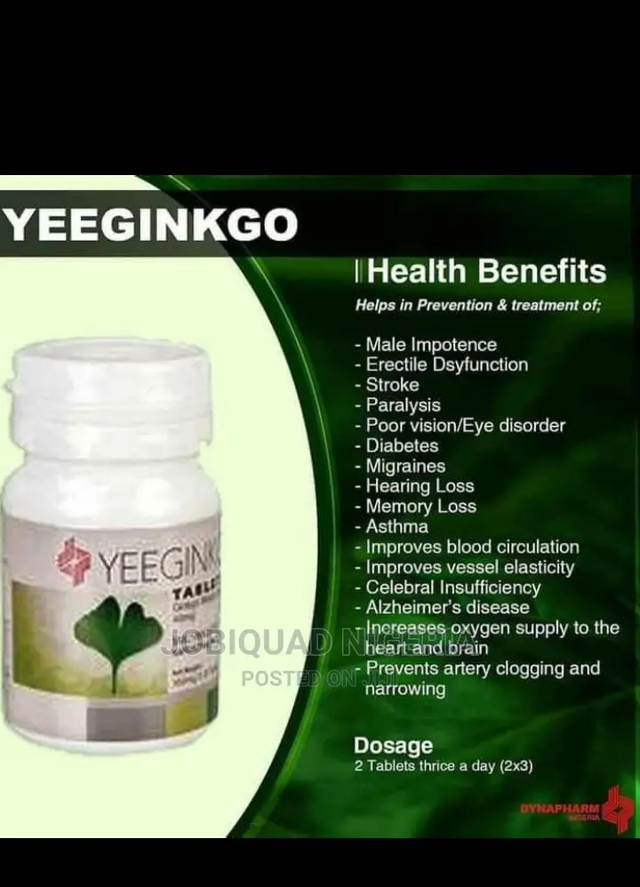 Dynapharm Yeeginkgo Tablets 90'S