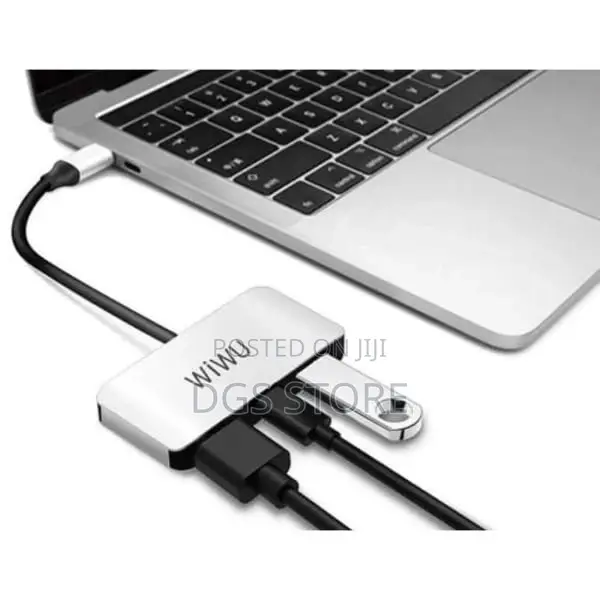Wiwu Alpha 3in1 USB-C Hub C2H