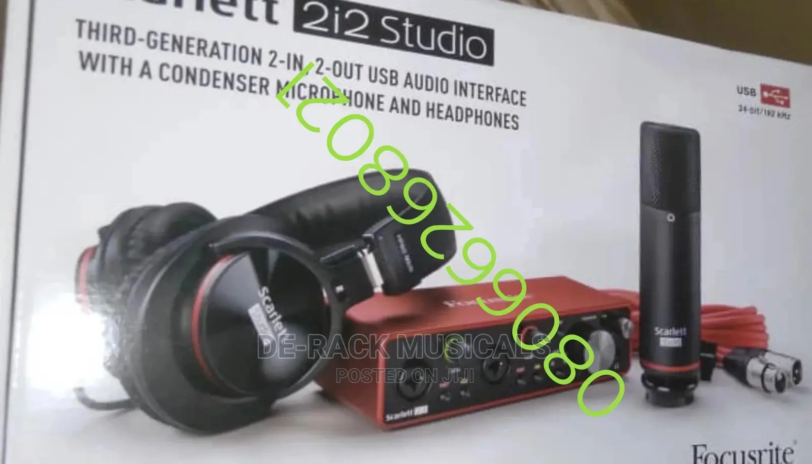Focusrite Scarlett 2i2 Vocal Standard Stage And Studio
