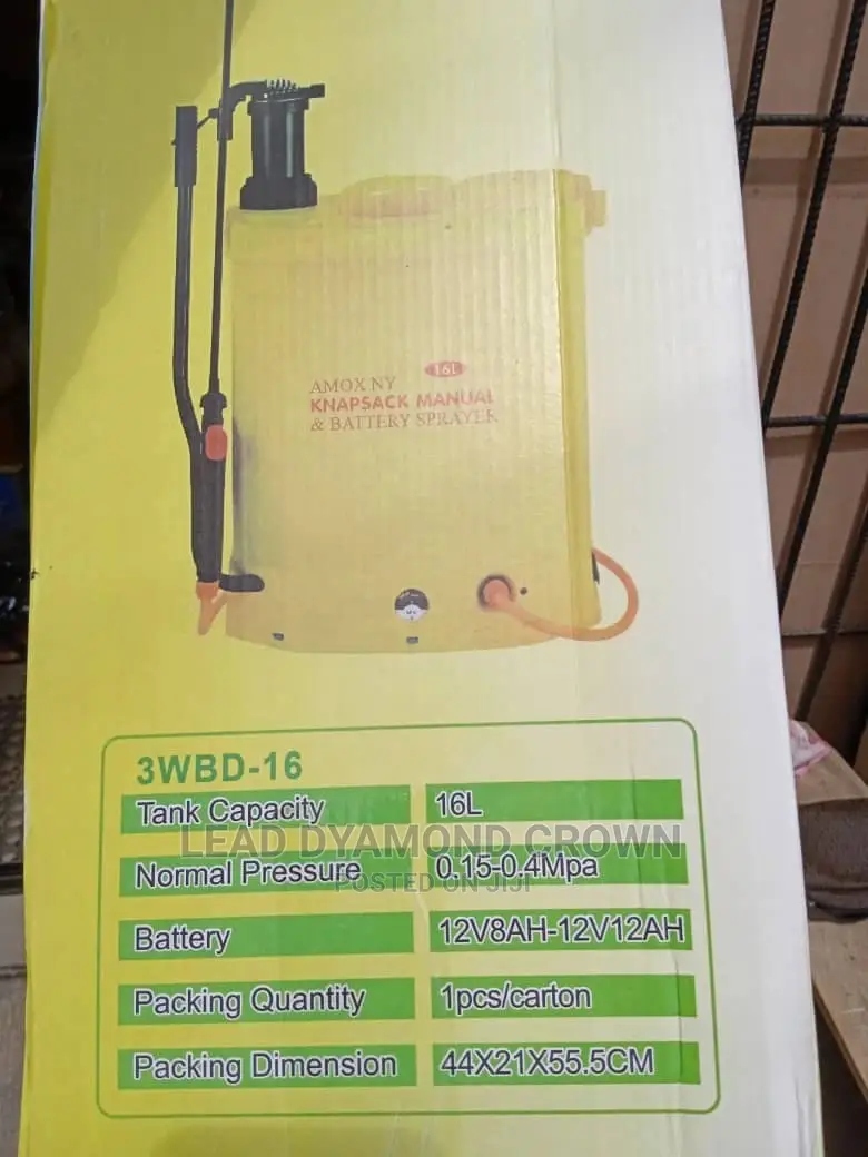 2 in 1 Rechargeable Knapsack Sprayer Machine