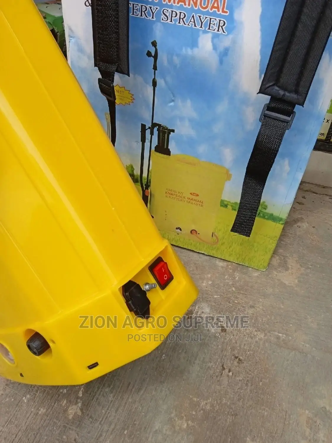 2in1 Rechargeable With Manaul Sprayer Machine