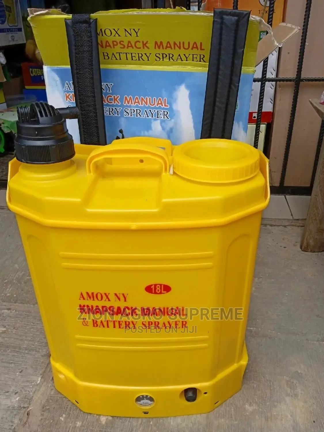 2in1 Rechargeable With Manaul Sprayer Machine