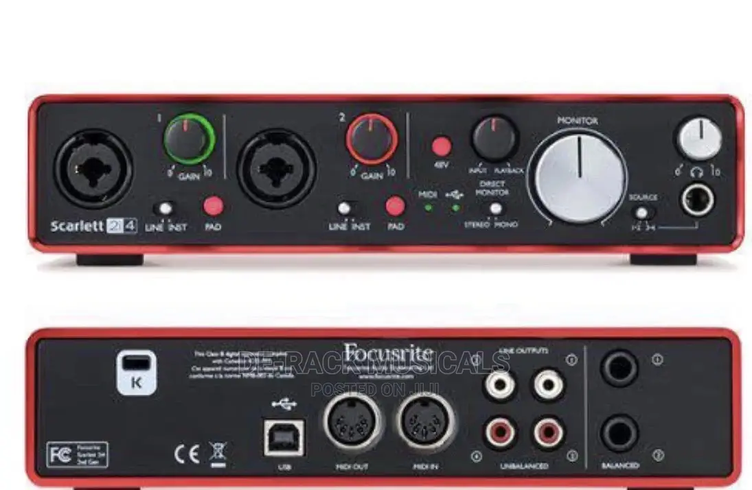 The Best Original 2i2 Scarlett Focusrite