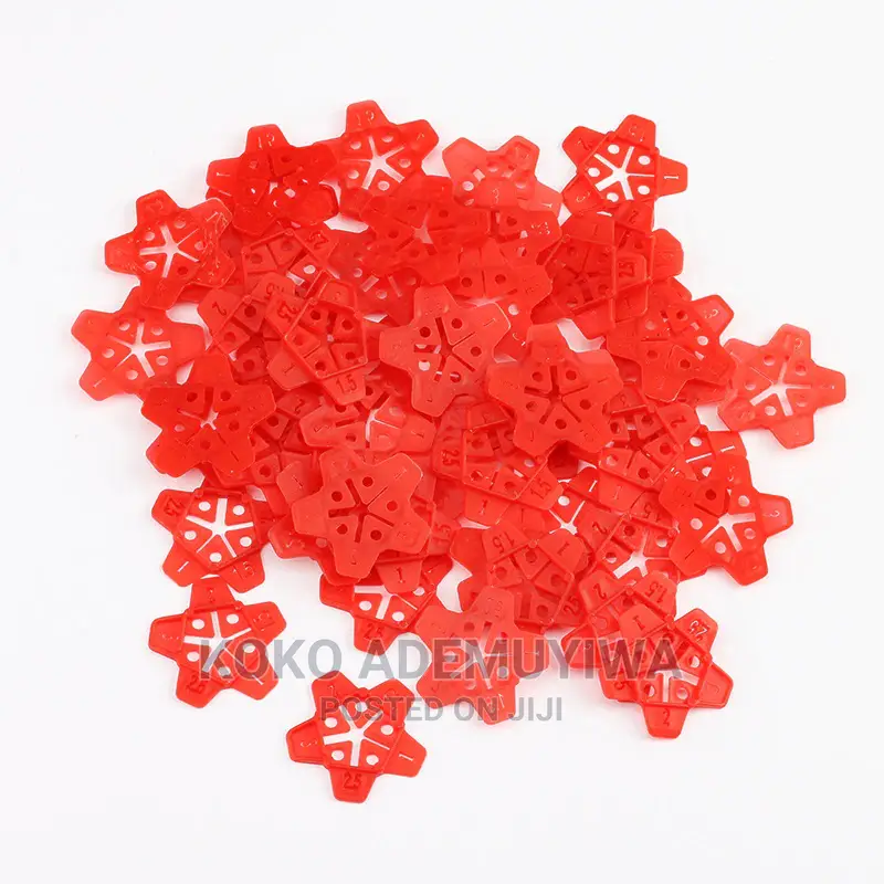 Reusable 50pcs 5 In 1 Wall Floor Ceramic Tiles Spacer