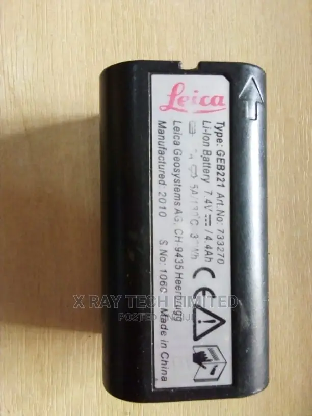 Leica Total Station Batteries- GEB221 / 222
