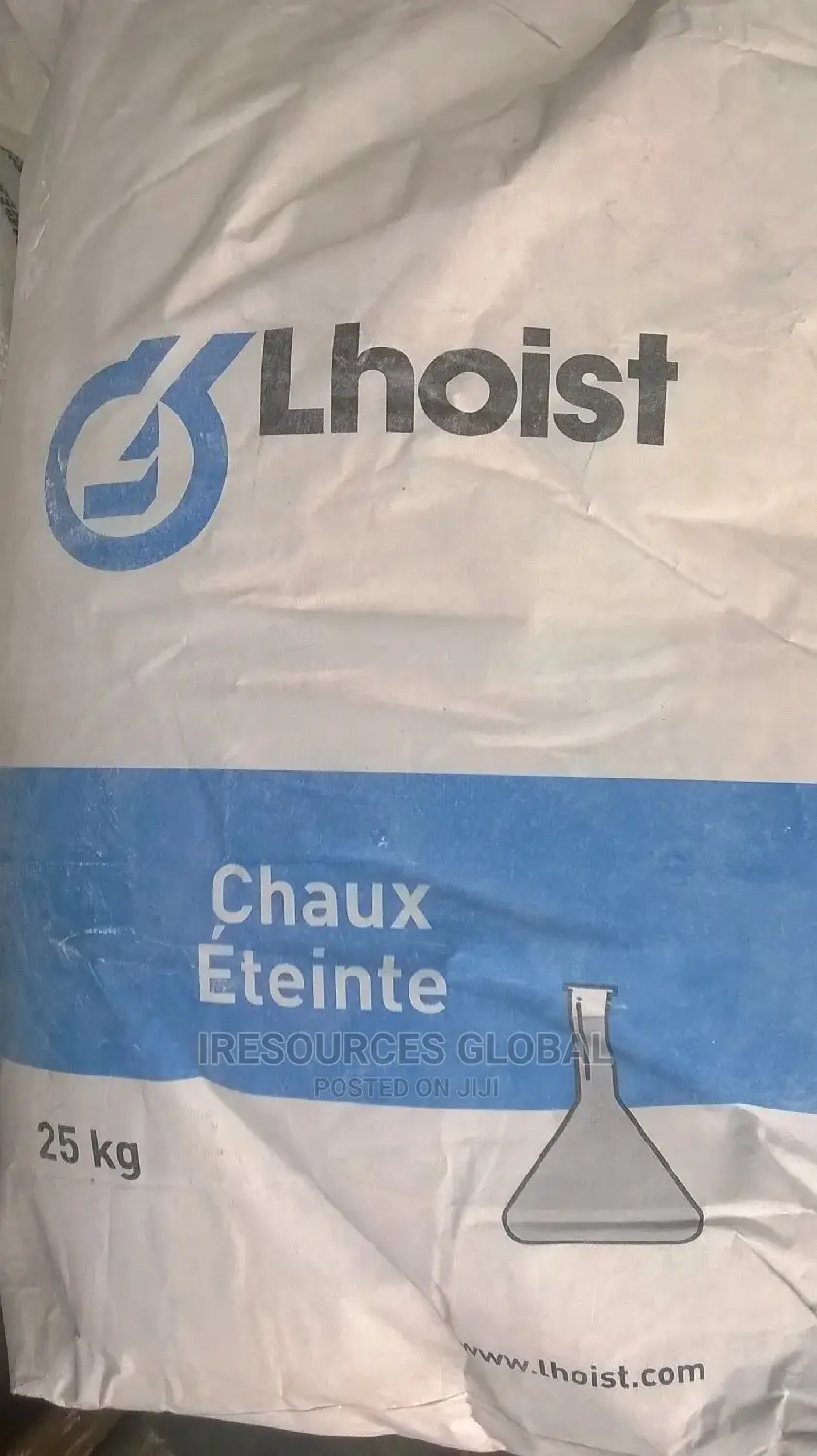 Hydrated Lime (Calcium Hydroxide) 25kg Bag
