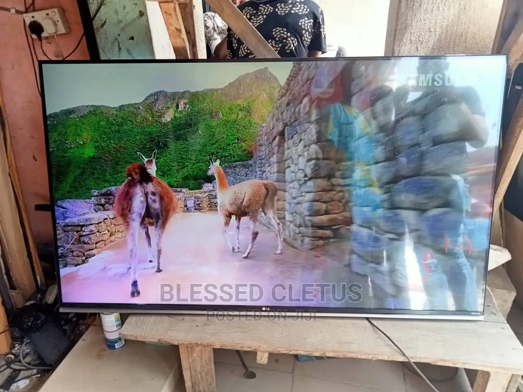U .K Used L G. 55" Ultrahd Smart TV