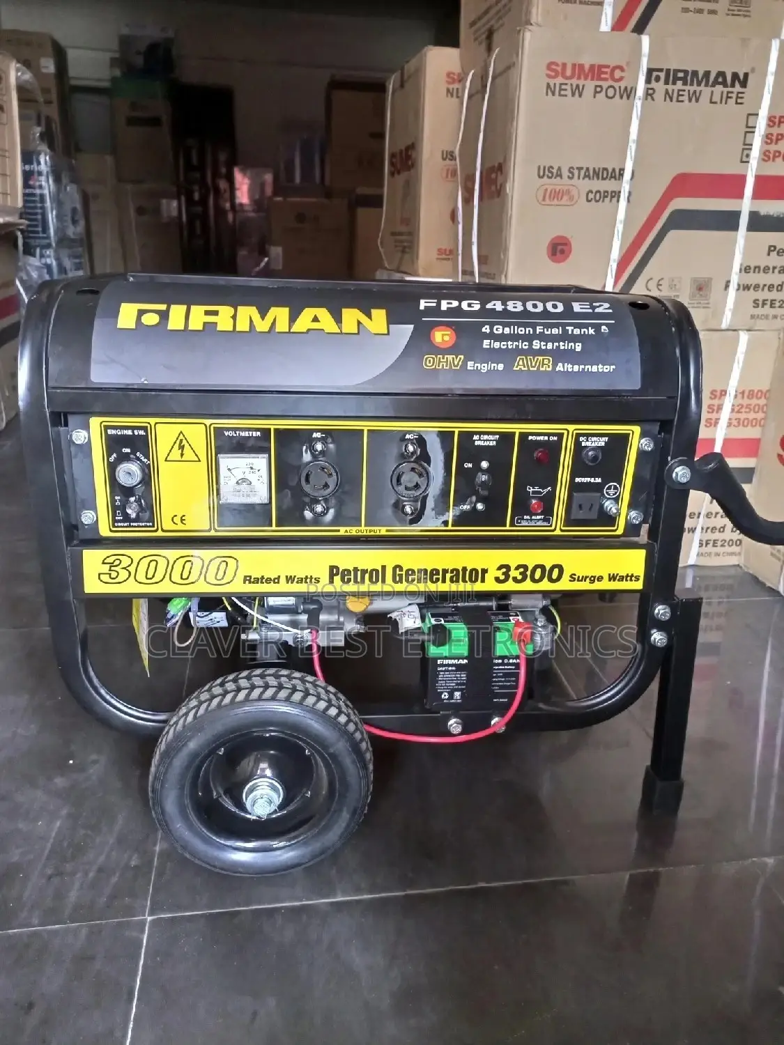 Fpg4800e2 Firman Generator