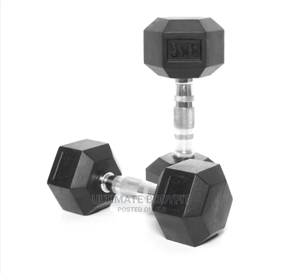 Brand New 8kg Hex Dumbbell