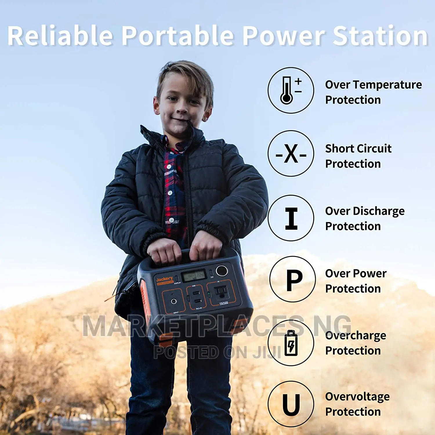 Jackery Power Station Explorer 240, With Lithium Battery