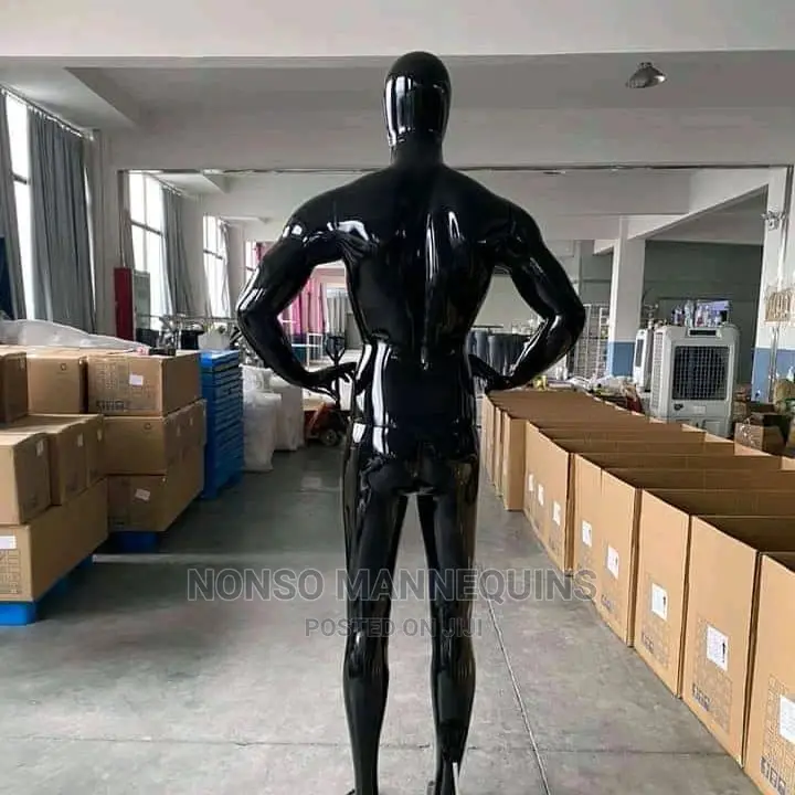 Male Black Display Mannequins