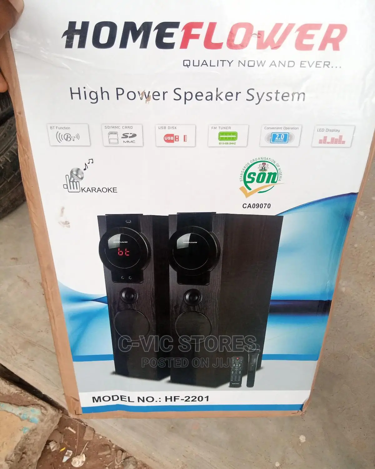 Homeflower Heavy Duty Sound Speakers HF2201