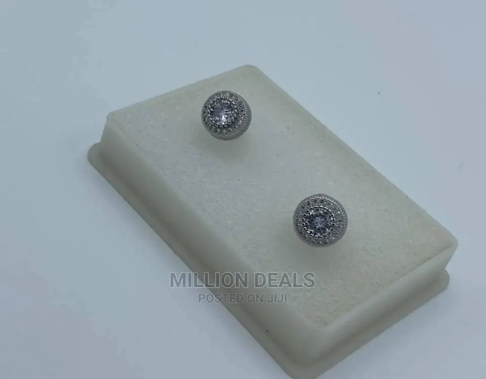 Iced Stones Men's Earrings