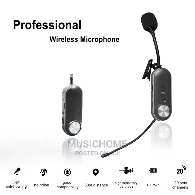 Lavailer Universal Camera Wireless Microphone System
