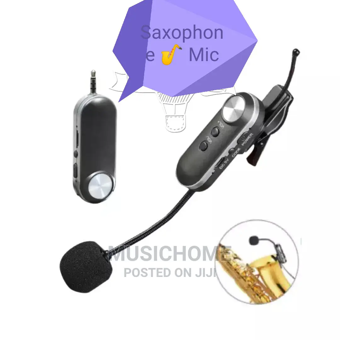 Saxophone Rechargeable Wireless Microphone System