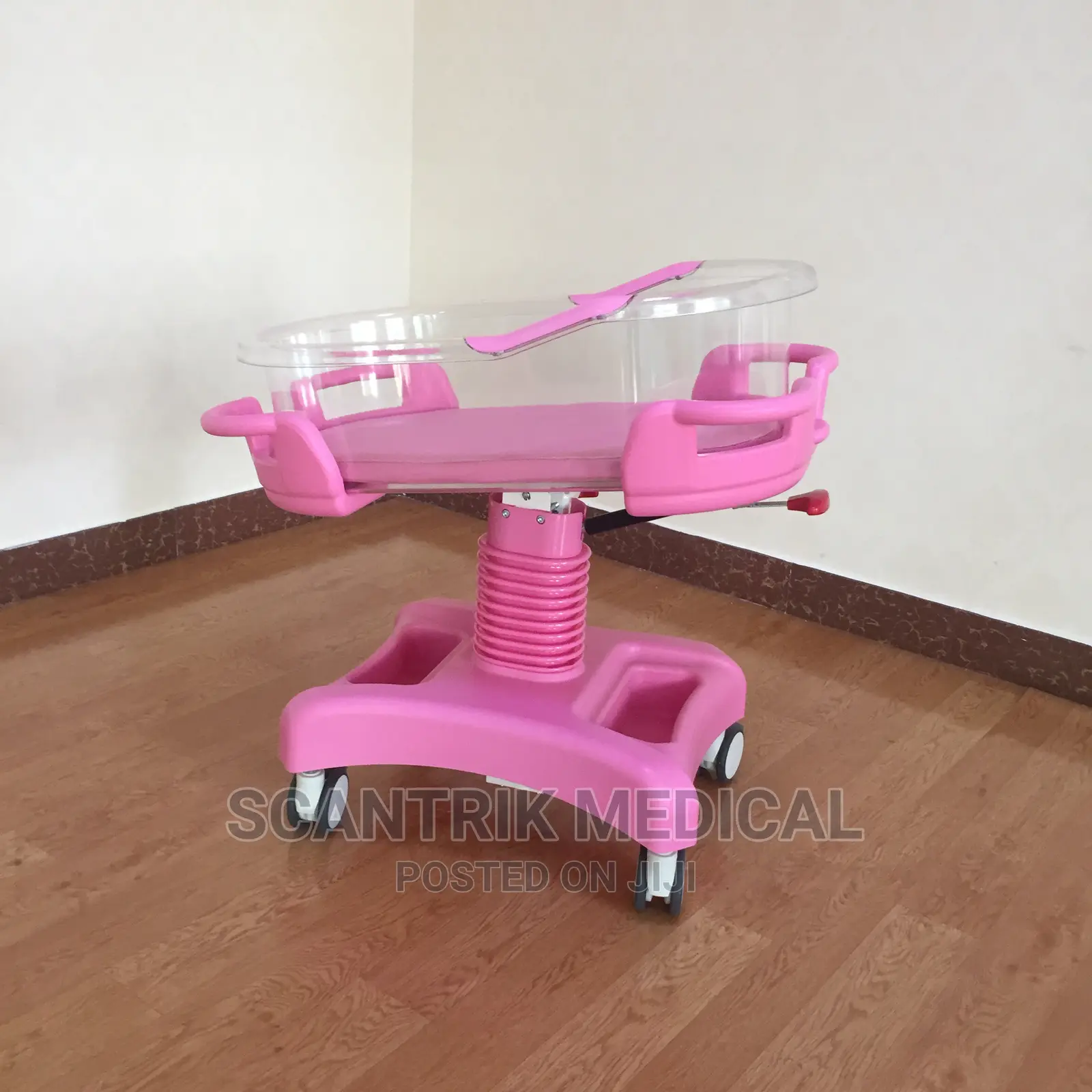 Adjustable ABS Baby Cart For Hospital Use