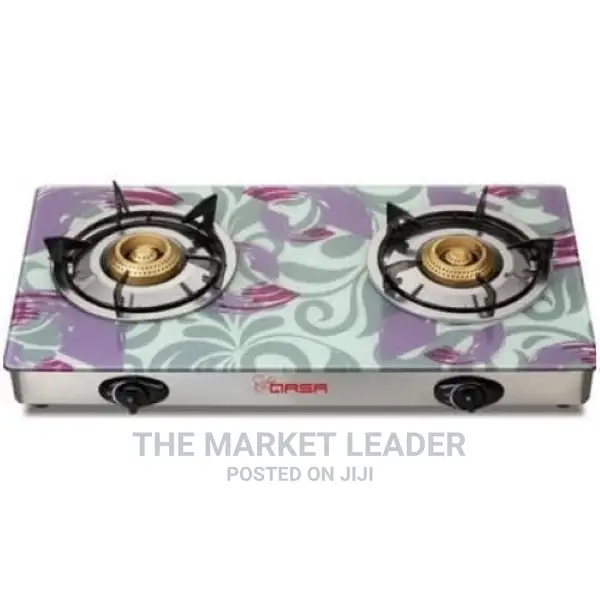 Qasa 2 Burner Glass Table Top