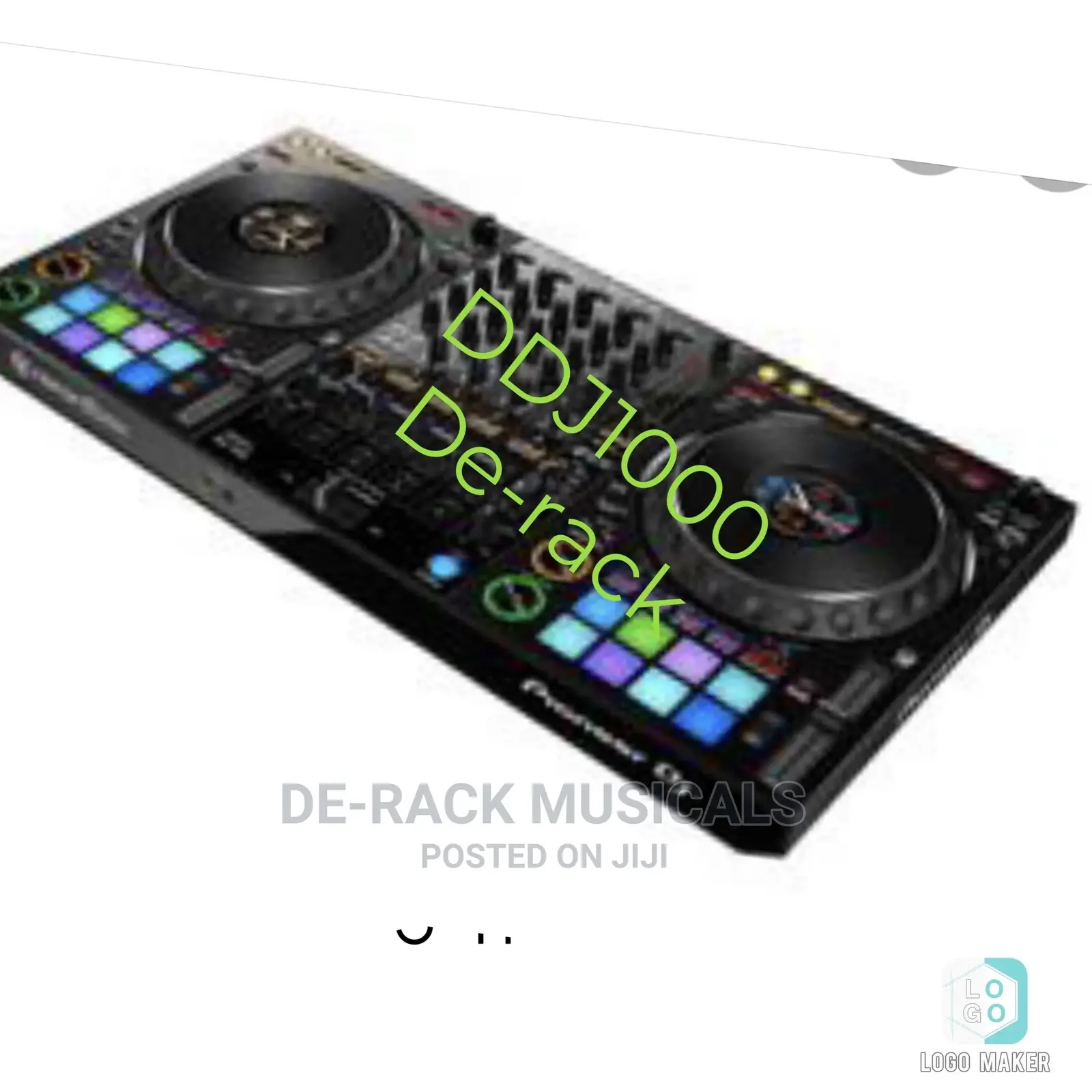 The Professional DDJ1000 DJ Controller