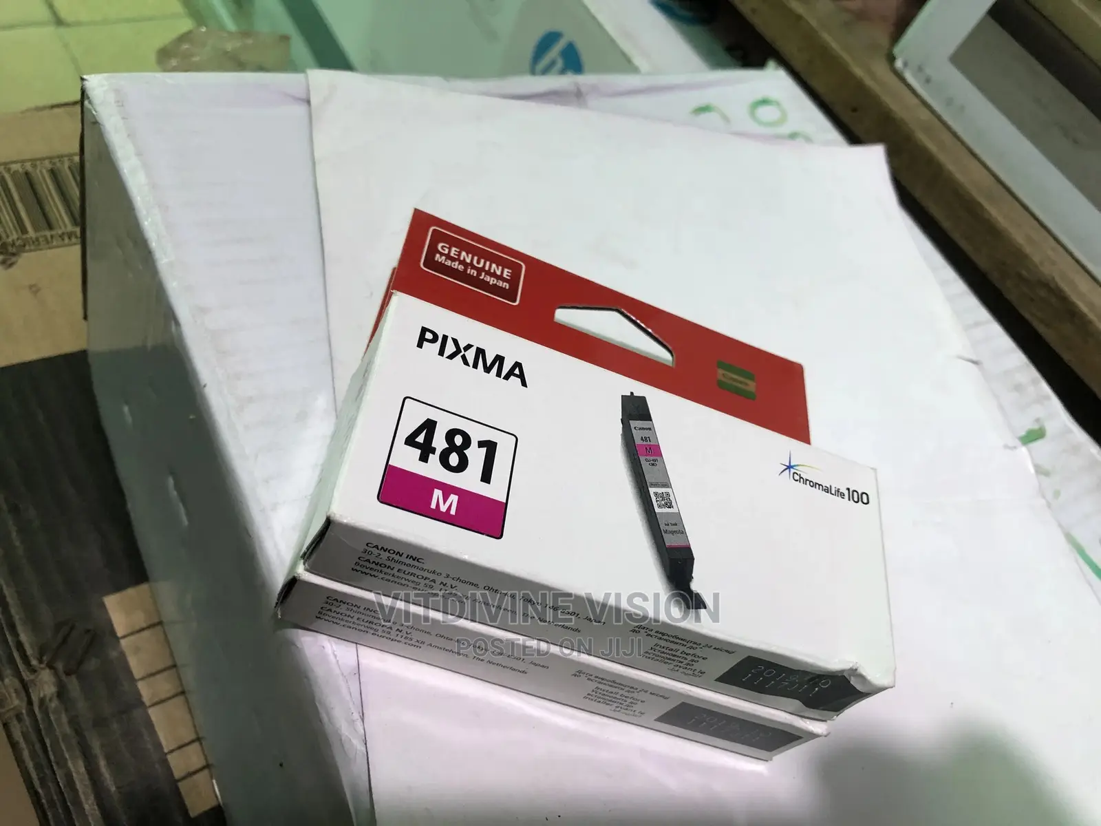 Canon 480 Black/481 Ink Black Cartridge Magenta,Cyan Yellow