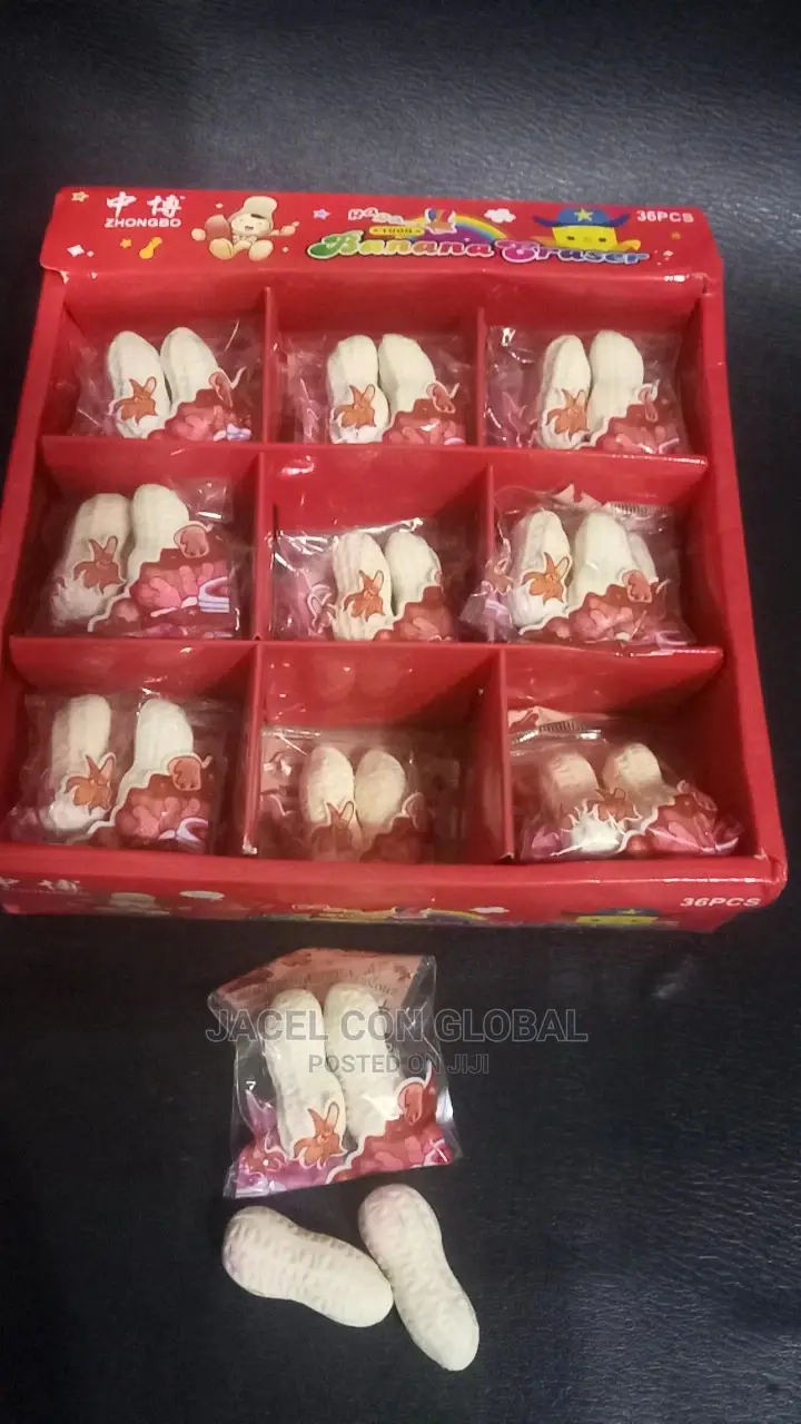 Groundnut Shaped Eraser