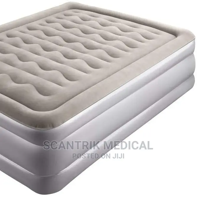 Double High Elevated Airbed With Comfortable Top