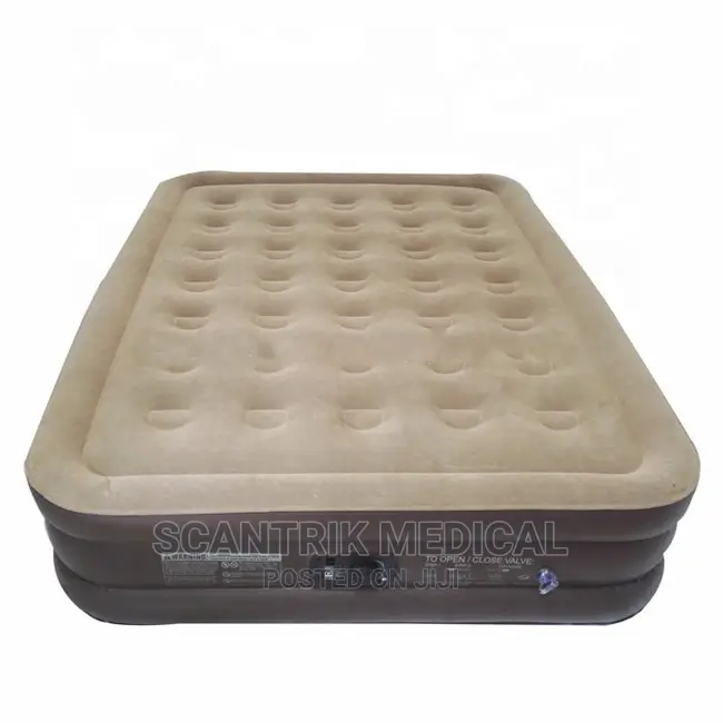 Queen Raised Inflated Airbed 3 Layers