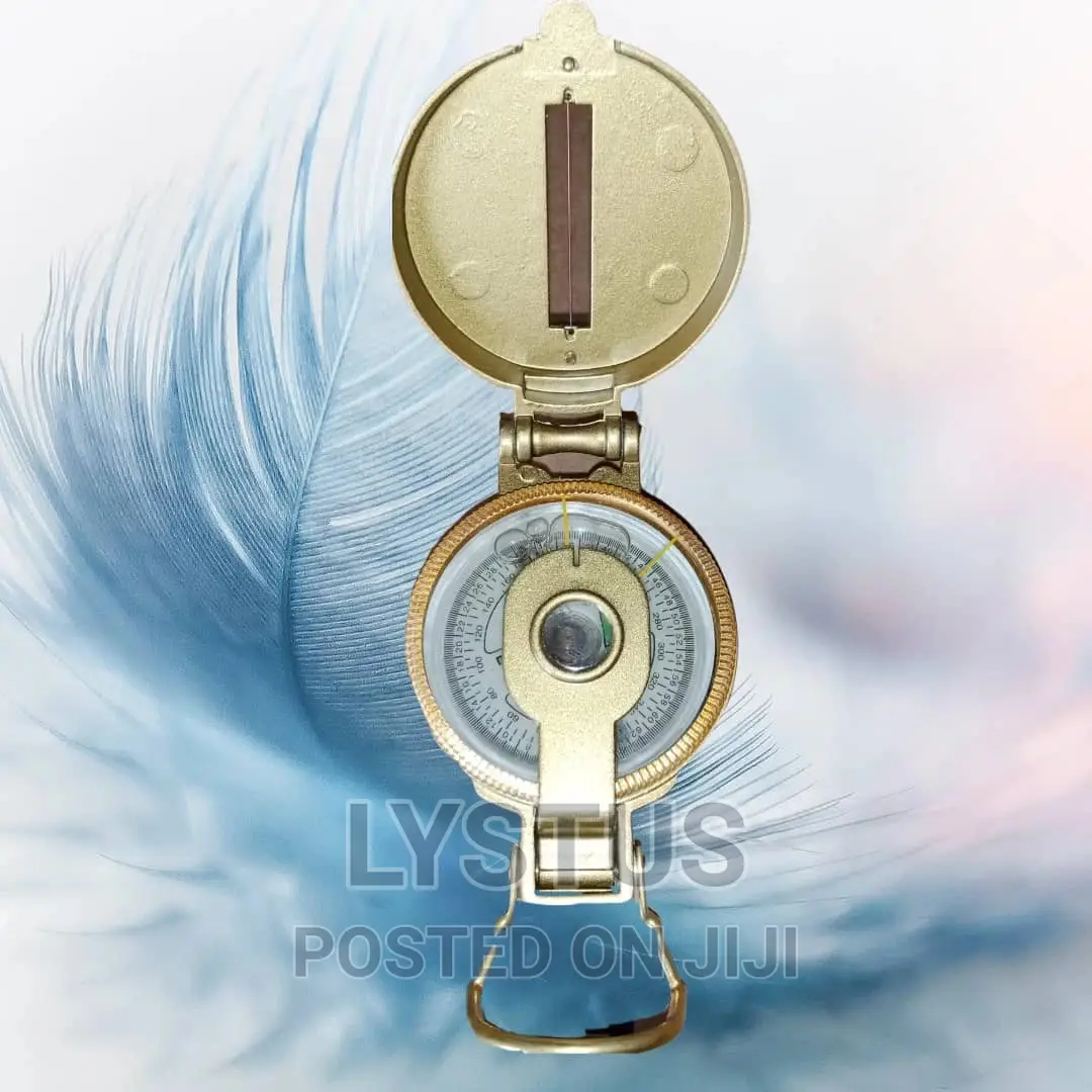 Golden Lensatic Compass