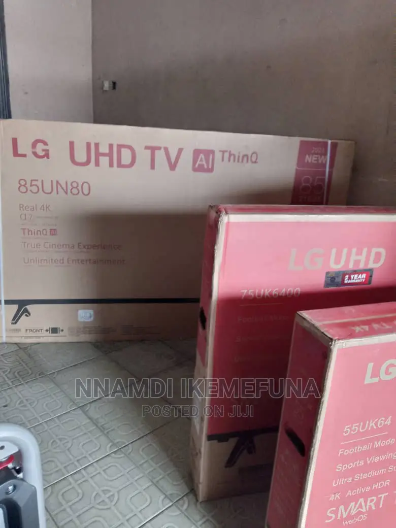85inches L.G Smart Television With Magic Remote Full Cenima