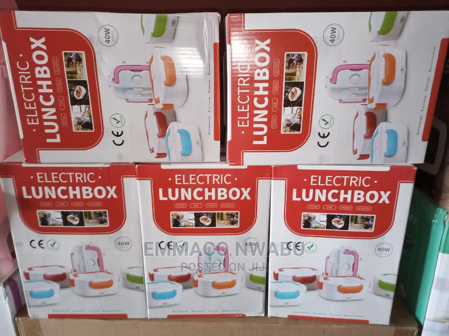 Electric Lunchbox/ Food Warming Flask 40watts.