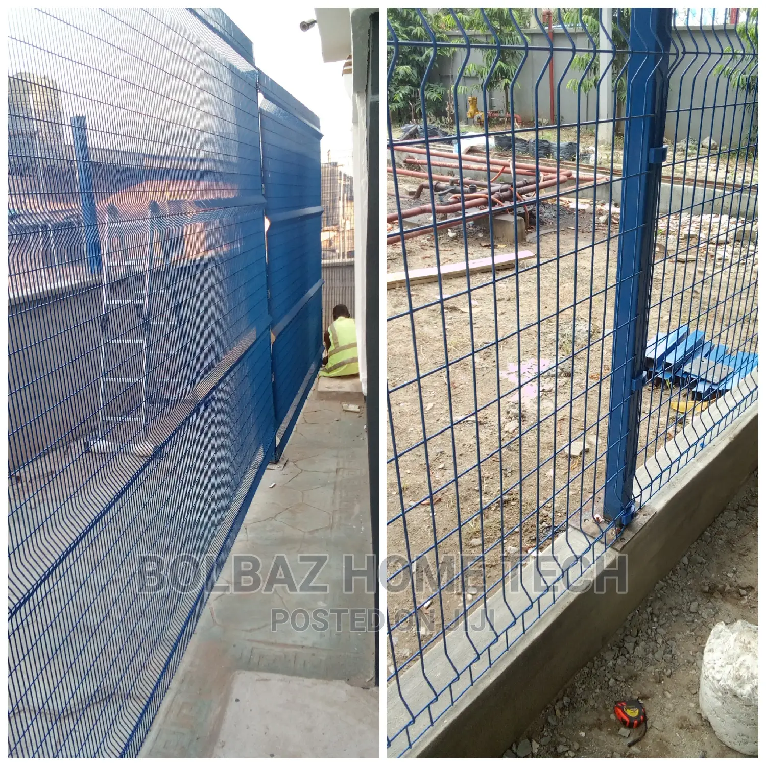 Anti-Finger and Finger Panel Mesh; See-Through Fence