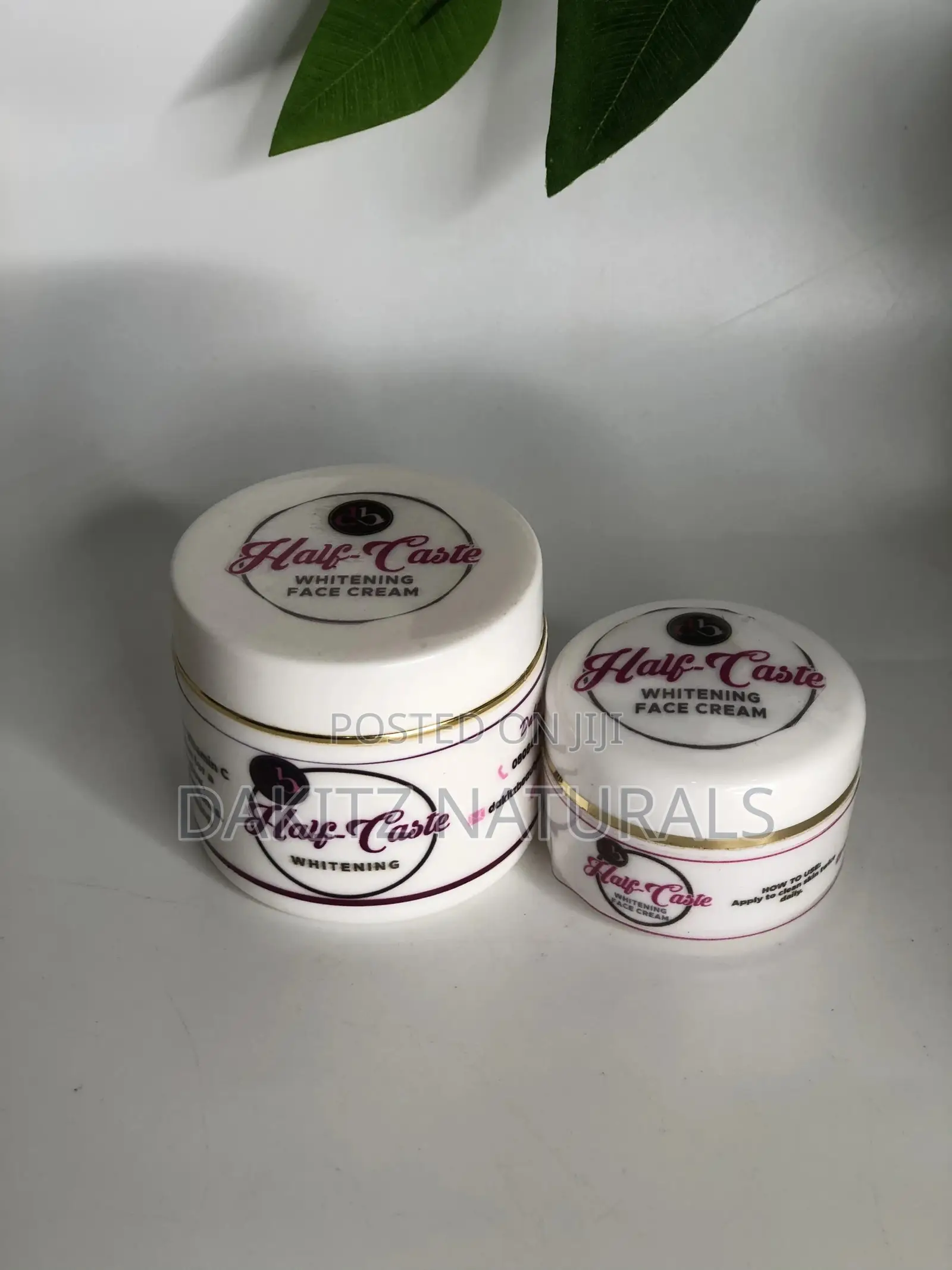 Halfcaste Whitening Face Cream Big 80g