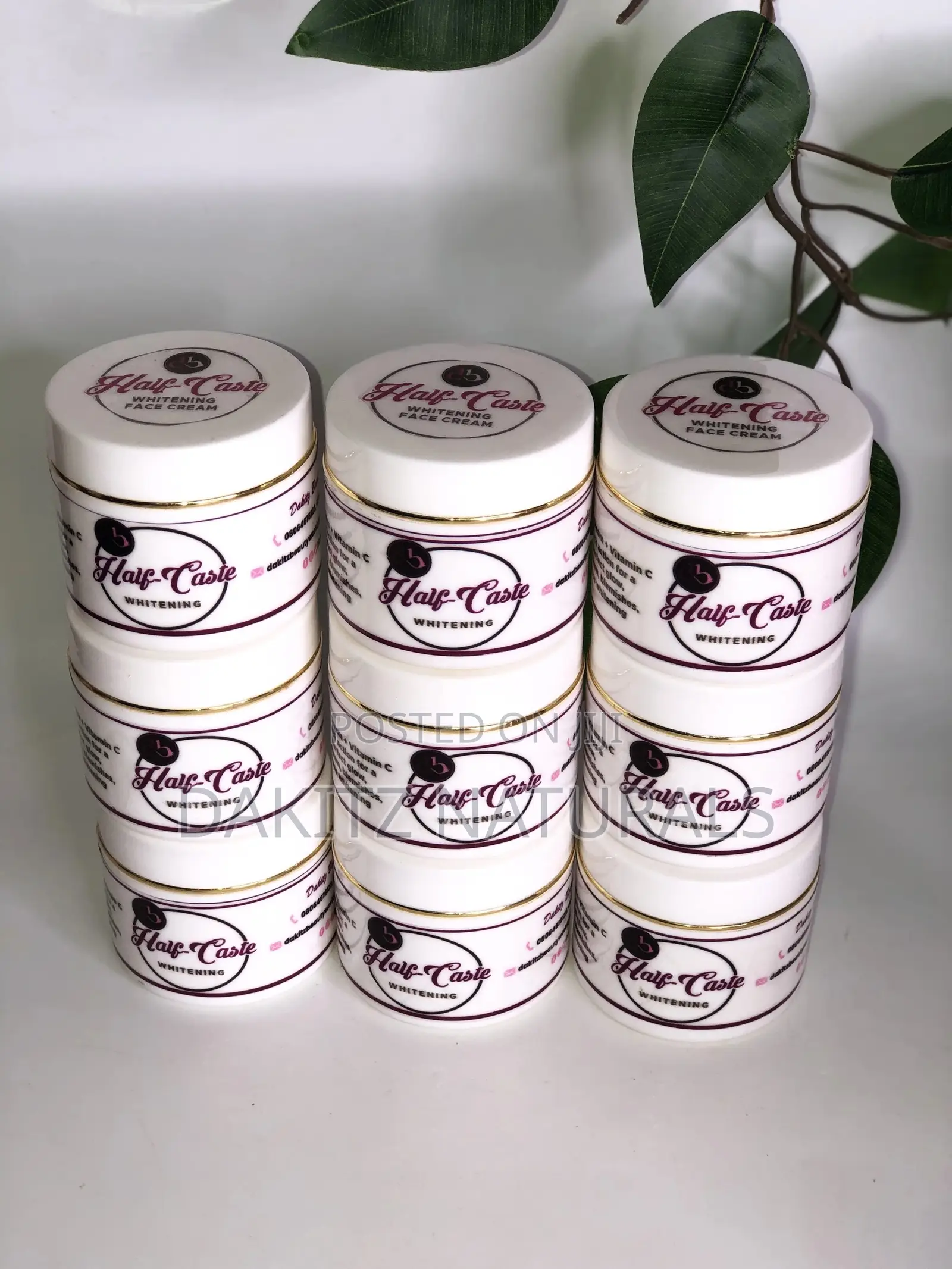 Halfcaste Whitening Face Cream Big 80g