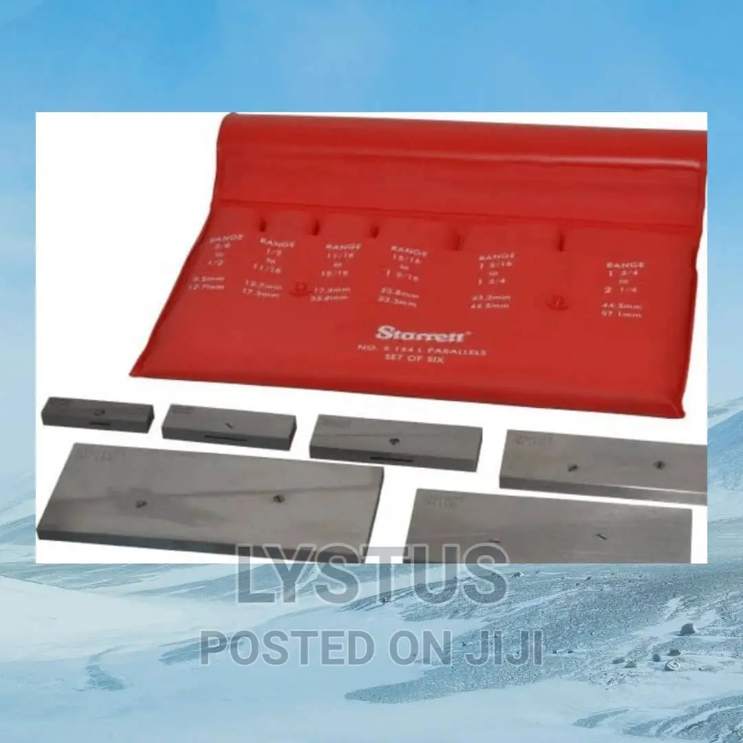 S154lz Starrett Adjustable Parallel Set