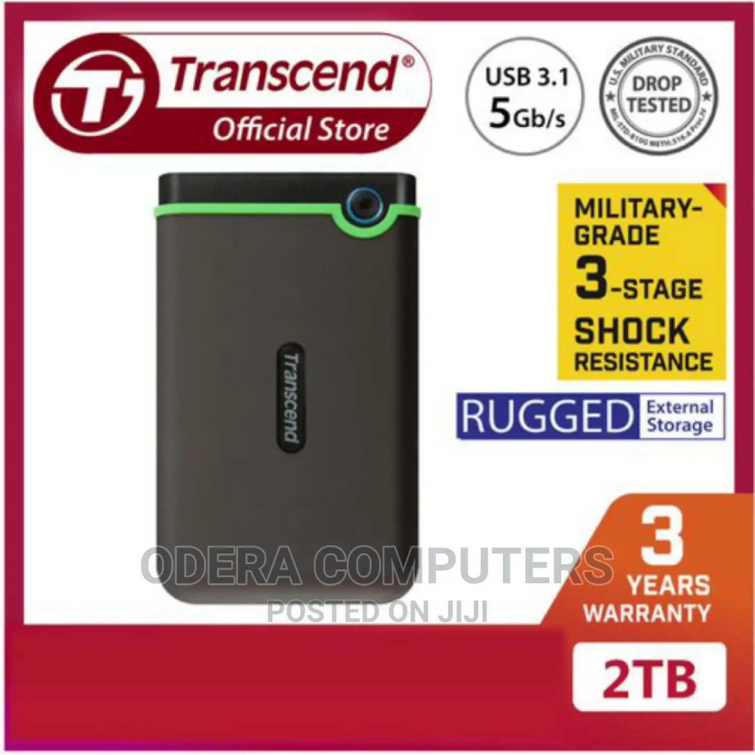 Transcend 2TB Transcend External Hard Drive