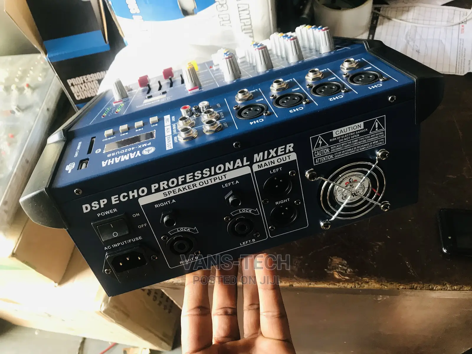 4channel Powered Mixer Amplifier