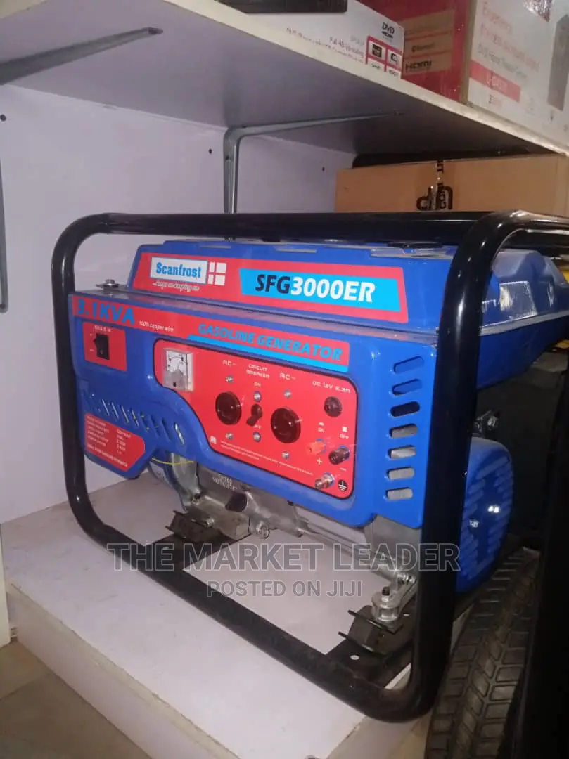 Scanfrost Generator Sfg3000er 2.50kw/3.1kva