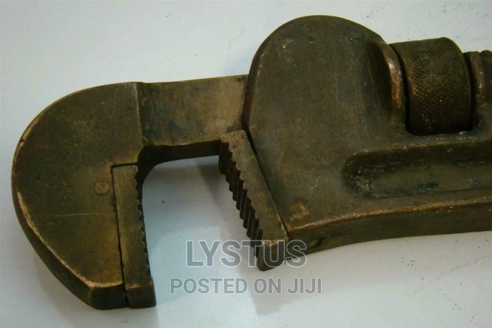 Ampco Safety Tools W-214 Pipe Wrench, Bronze, Non-Sparking,