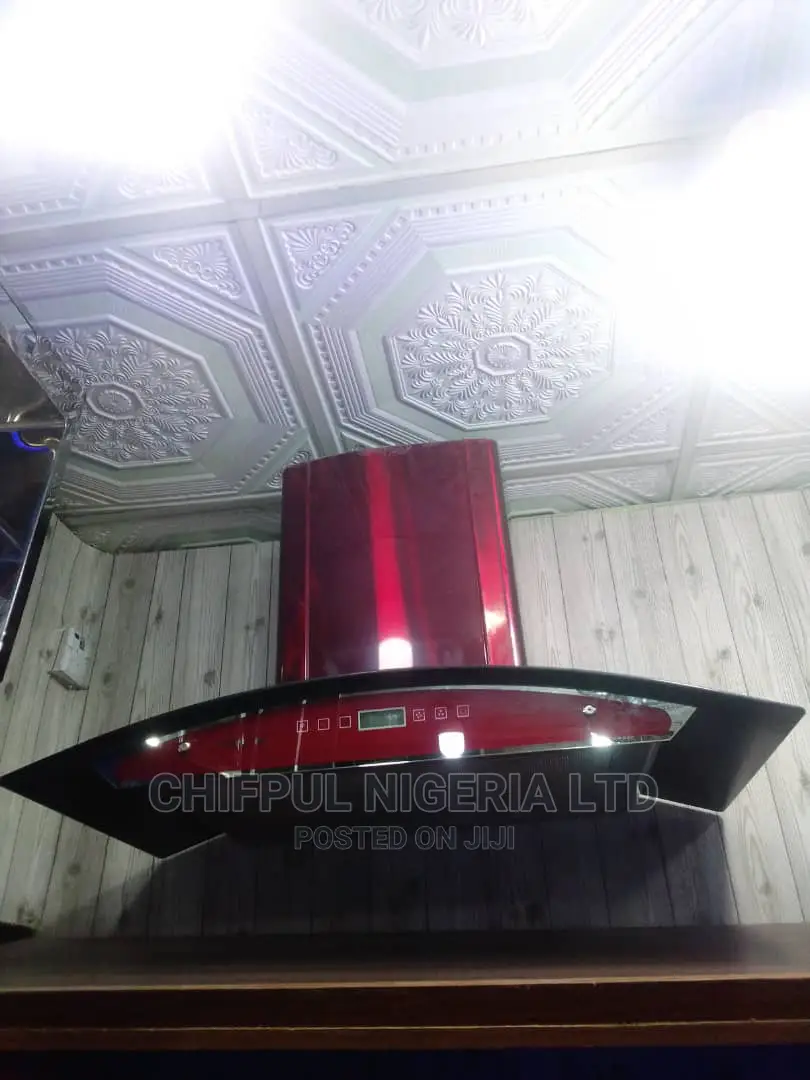 Pink Color Kitchen Hood