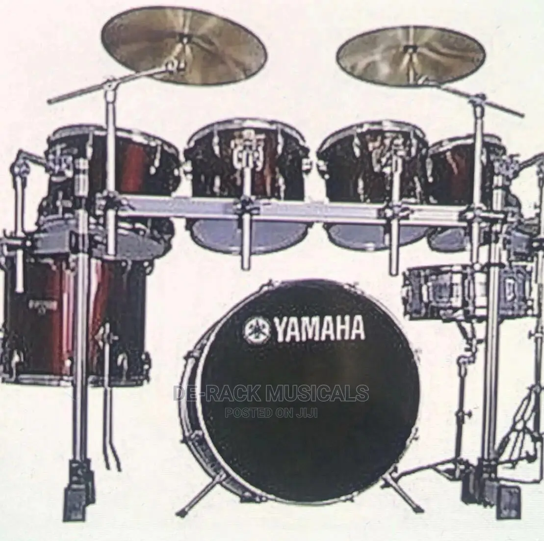 The Best Quality 7 Pieces Yamaha Drum Sets