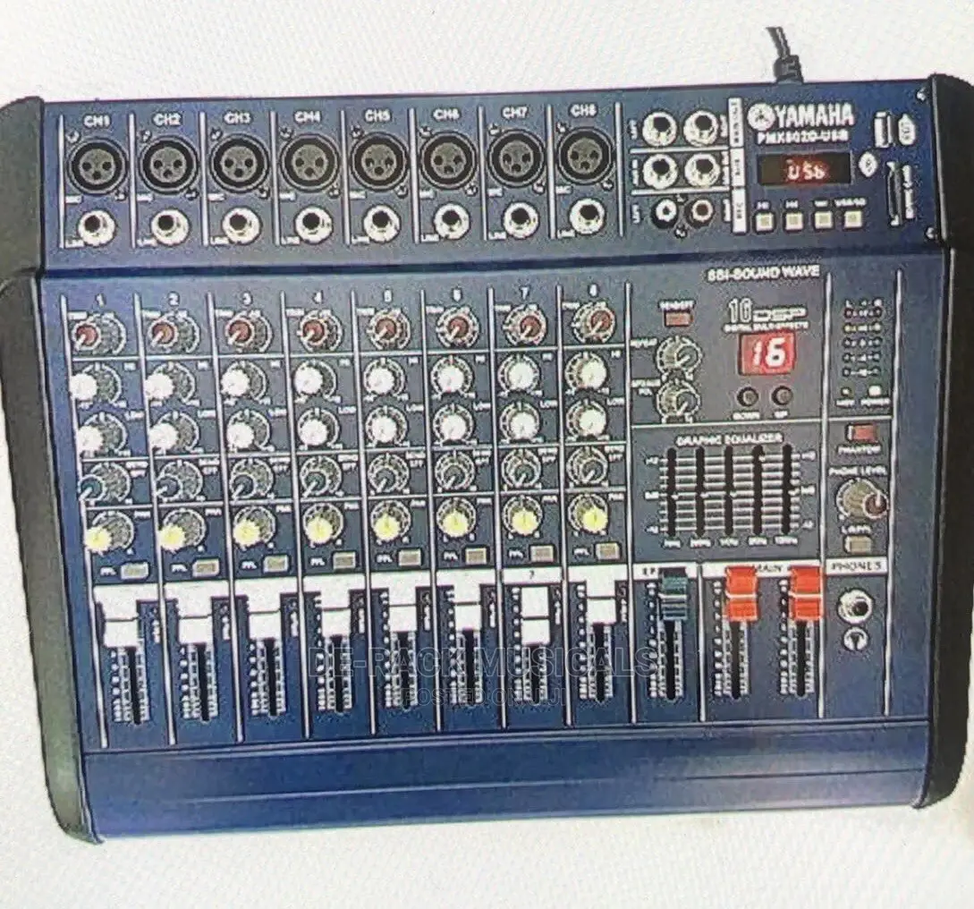 The Best Quality 8channels Powered Mixer Amplifier