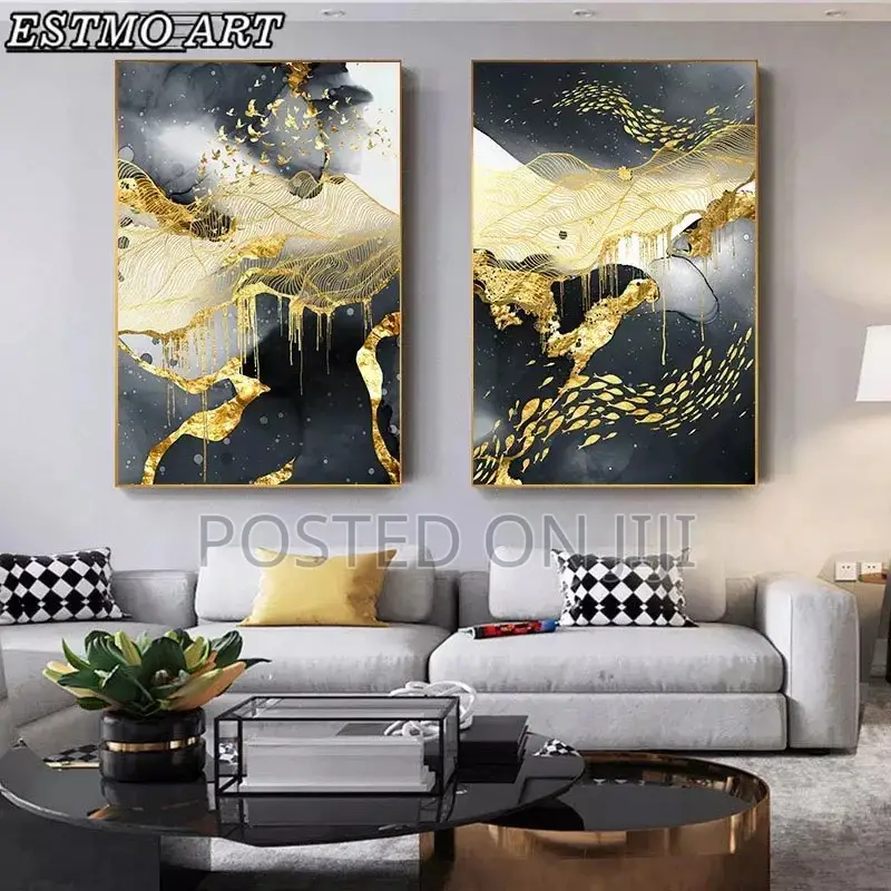 Canvas Painting Abstract Art Poster